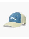 College Pennsylvania USC WASHED PIGMENT CAP / カレッジ オーバーライド 帽子 キャップ ブルー