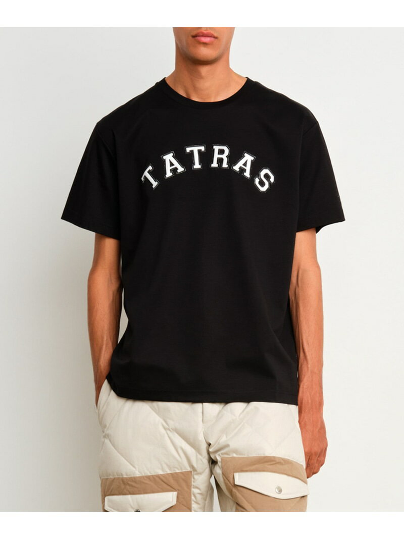TATRAS 【TATRAS 直営店】PACHINO パチノ / Tシャツ タトラスコンセプトストア トップス カットソー・Tシャツ ブラック ホワイト【先行予約】*【送料無料】