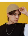【SALE/11%OFF】improves ニット キャップ インプローブス 帽子 キャップ ホワイト ブラック ベージュ イエロー ネイビー グレー カーキグ...