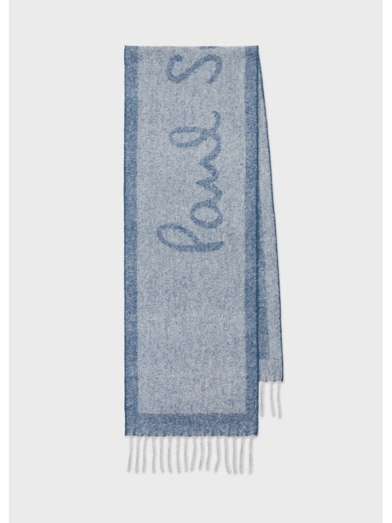 Paul Smith ビッグロゴ マフラー ポール・スミス ファッション雑貨 マフラー・ストール・ネックウォー..