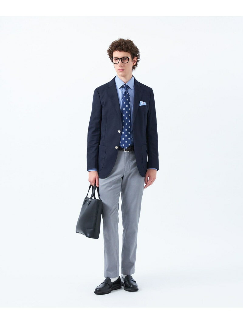 MACKINTOSH PHILOSOPHY トロッター ジャケット ブレザー #000(ナンバーゼロ)バーズアイストレッチ リサイクル with PINS マッキントッシュ フィロソフィー ジャケット・アウター テーラードジャケット・ブレザー ネイビー【送料無料】