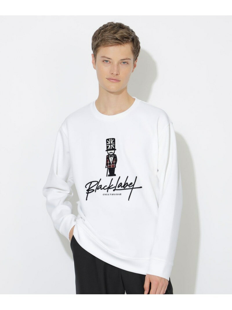 BLACK LABEL CRESTBRIDGE 【WEB・一部店舗限定】ハブラシジェントルマンスウェットシャツ ブルーレーベ..
