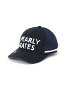 PEARLY GATES リサイクルツイル*メッシュキャップ (UNISEX) パーリーゲイツ 帽子 その他の帽子 ネイビー ホワイト レッド グリーン【送料無...