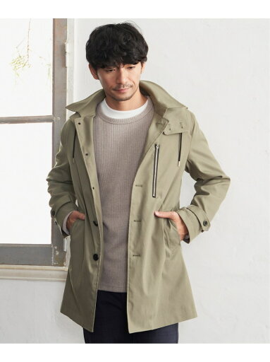 【SALE/40%OFF】IKKA LOUNGE 2wayライナー付きステンカラーコート イッカ ジャケット・アウター その他のジャケット・アウター グリーン ブラック【RBA_E】【送料無料】 【SALE/40%OFF】IKKA LOUNGE 2wayライナー付きステンカラーコート イッカ ジャケット・アウター その他のジャケット・アウター グリーン ブラック【RBA_E】【送料無料】