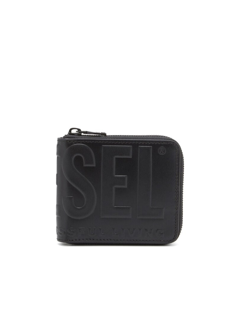 ディーゼル DIESEL メンズ 二つ折りウォレット DSL 3D BI-FOLD COIN ZIP XS ディーゼル 財布・ポーチ・ケース 財布 ブラック【送料無料】