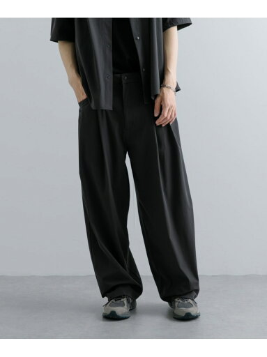 【SALE/50%OFF】SENSE OF PLACE Uiscel 4WAYストレッチ2タックワイドパンツ センス オブ プレイス パンツ その他のパンツ ベージュ グレー【RBA_E】 【SALE/50%OFF】SENSE OF PLACE Uiscel 4WAYストレッチ2タックワイドパンツ センス オブ プレイス パンツ その他のパンツ ベージュ グレー【RBA_E】