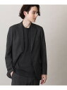 ザ ショップ ティーケー アウター メンズ 【SALE／15%OFF】THE SHOP TK 【セットアップ可】AVANT AIR デニムライクジャケット ザ ショップ ティーケー ジャケット・アウター テーラードジャケット・ブレザー ブラック ネイビー【RBA_E】【送料無料】