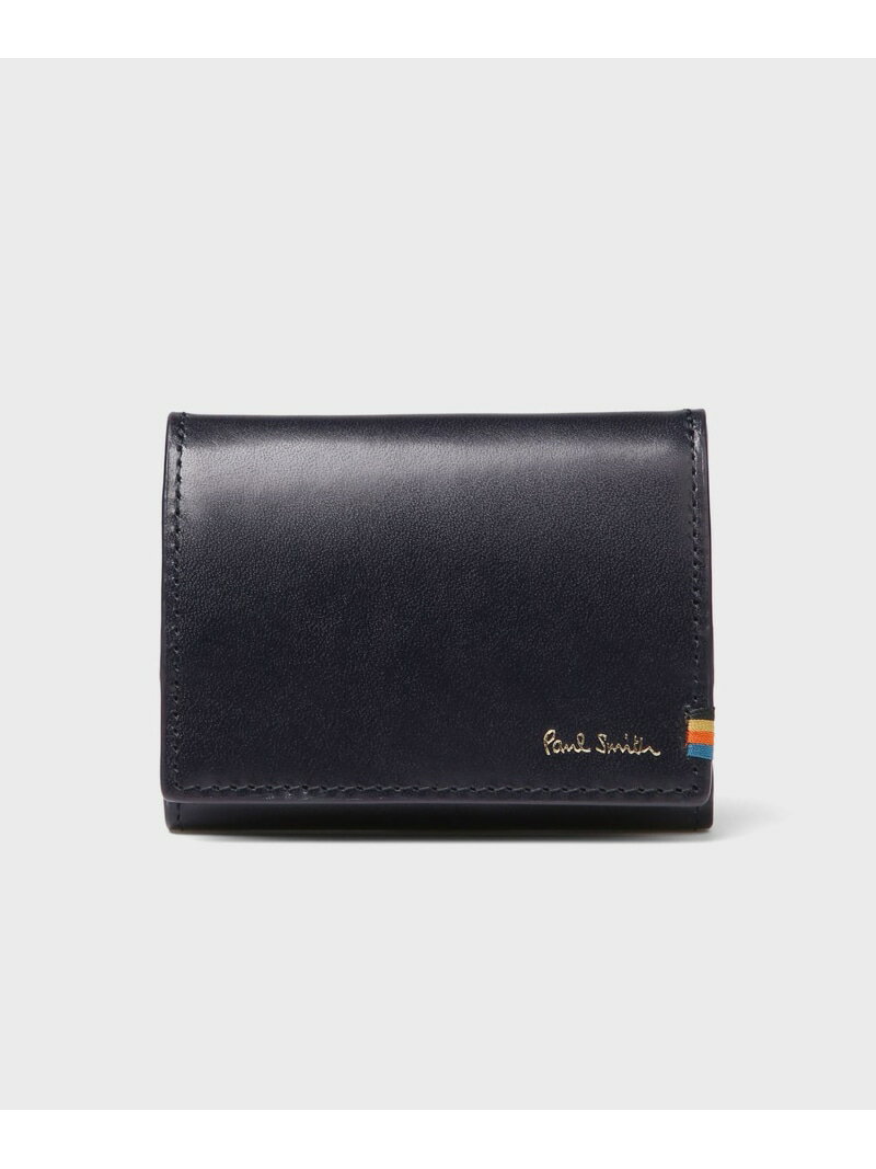 【SALE／30%OFF】Paul Smith 【公式】ストライプステッチタブ コインケース ポール・スミス　アウトレット 財布・ポーチ・ケース コインケース・小銭入れ・札入れ ネイビー ブラウン ブラック【RBA_E】【送料無料】