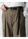 【SALE/40%OFF】RAGEBLUE シンセティックレザー/ロングメッシュベルト レイジブルー ファッション雑貨 ベルト ブラック ベージュ ブラウン【R...