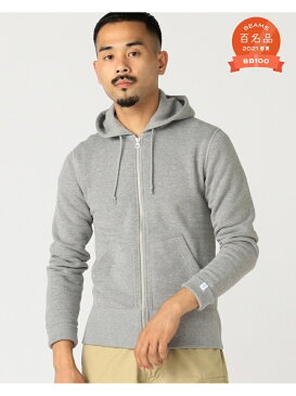 BEAMS MEN LOOPWHEELER*BEAMS PLUS / 別注 スリム スウェットパーカー ビームス メン カットソー スウェット グレー ホワイト ネイビー【送料無料】