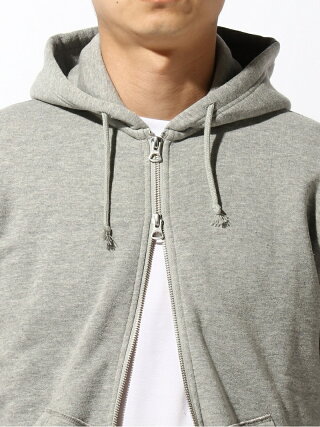 BEAMS MEN LOOPWHEELER × BEAMS PLUS / 別注 スリムジップパーカ ビームス メン カットソー パーカー グレー【送料無料】