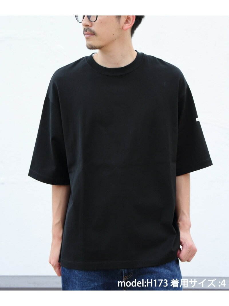 楽天Rakuten Fashion MenORCIVAL WIDE CREWNECK SHORTSLEEVE C0342 ステップス トップス カットソー・Tシャツ ブラック ホワイト【送料無料】