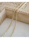 SENTI FRENCH ROPE CHAIN GD Vo[925*bLlbNX R|Wbg ANZT[Erv lbNX S[hyz