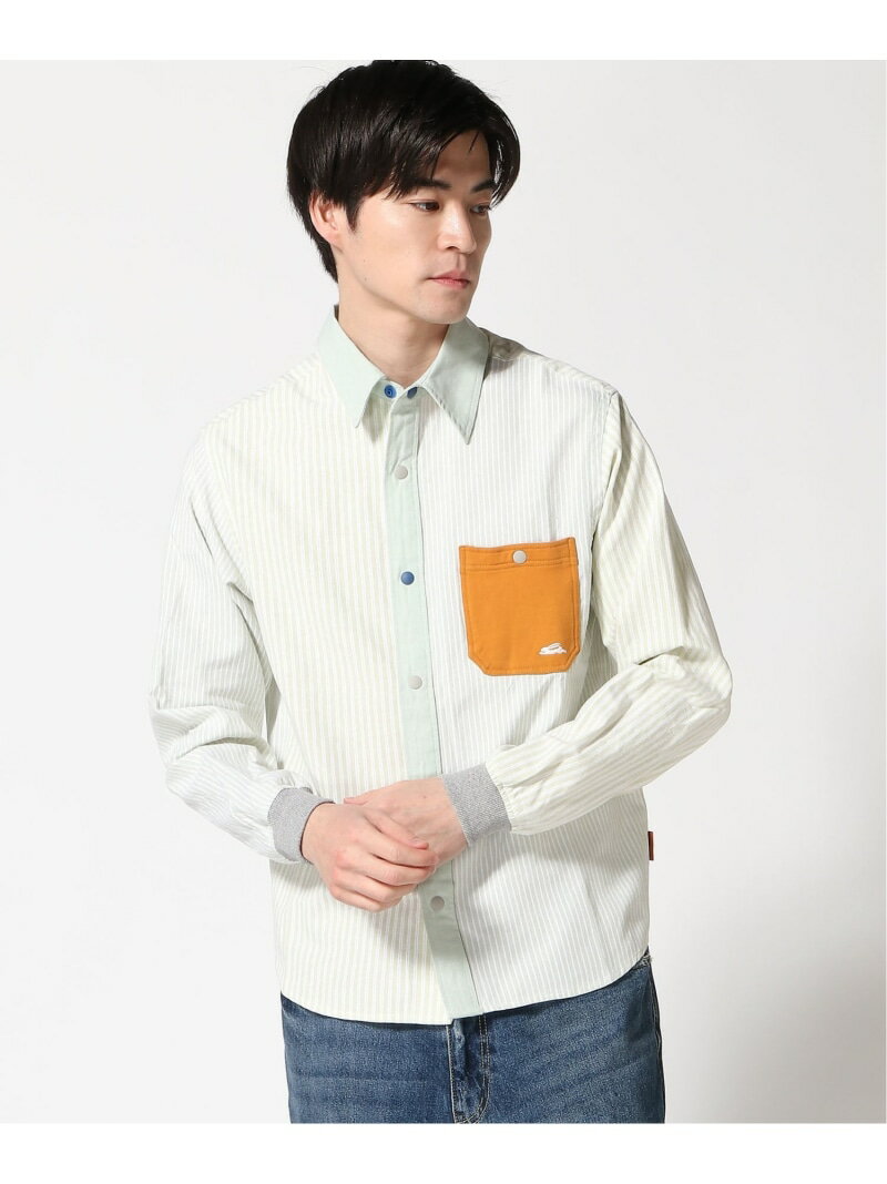 【SALE/50%OFF】KRIFF MAYER (M)ハッピーシャツ クリフメイヤー トップス シャツ・ブラウス ブルー グリーン ネイビー ホワイト【RBA...