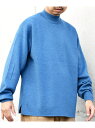【SALE/55%OFF】SHIPS any SHIPS any: <手洗い可能> ミラノリブ モックネック ニット 23AW◇ シップス トップス ニット ブ...