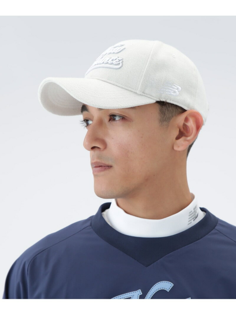 New Balance Golf スクリプトロゴ 6パネルキャップ (UNISEX) ニューバランスゴルフ 帽子 その他の帽子 ブラック ホワイト グレー ネイビー【送料無料】