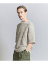 【中古】Paul Smith カシミアボーダーニット マルチカラー Mサイズ 293408 386T[jgg]