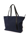 NOLLEY'S goodman 【Un coeur/アンクール】K903061 アシメレザーハンドルトート 25SS ノーリーズ バッグ トートバッグ ネイビ...
