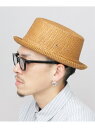 【SALE/10%OFF】Basiquenti ポークパイハット ペーパーハット 帽子 メンズ レディース 麦わら風 春 夏 エー.エム.エス. 帽子 ハット ...