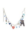 LHP doublet/ダブレット/KEY CHAIN WITH DOG DOLL エルエイチピー ファッション雑貨 その他のファッション雑貨 ブルー【送料無料】