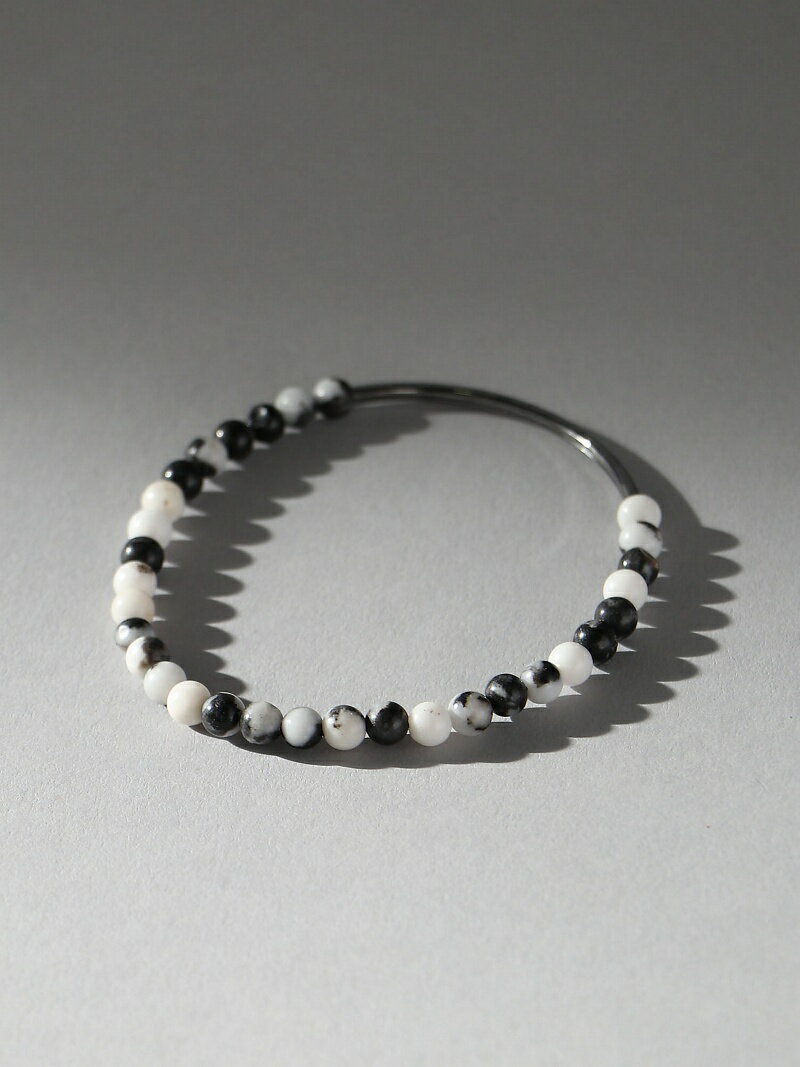 BRANCO (U)Tubular Bracelet Gunmetal_branco-036 ブランコ アクセサリー・腕時計 ブレスレット・バングル