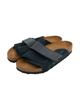 417 EDIFICE BIRKENSTOCK KYOTO フォーワンセブン エディフィス シューズ サンダル/ミュール ネイビー ベージュ【送料無料】