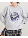 【SALE/30%OFF】CIAOPANIC TYPY MOON/EARTHスウェット チャオパニックティピー トップス カットソー・Tシャツ ホワイト ブラック グレー【RBA_E】【送料無料】
