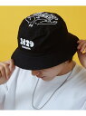 【SALE/50%OFF】improves 2829 刺しゅう バケットハット インプローブス 帽子 ハット ブラック【RBA_E】