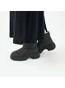 ABAHOUSE LASTWORD 【PAES /ペイズ】Padded Fur Boots W05/ファーブーツ【予 アバハウス シューズ・靴 ブーツ ブラック...