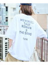 【SALE/5%OFF】FREAK'S STORE ビッグシルエット ワンポイント刺繍 ヘムコード ポケットTシャツ 【限定展開】 25SS フリークスストア トップス カットソー・Tシャツ グレー ホワイト ネイビー【RBA_E】