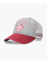 College Cornell SWEAT MESH WASHED CAP / カレッジ オーバーライド 帽子 キャップ レッド
