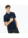 【SALE/30%OFF】LACOSTE マルチカラーネーム刺しゅうポロ ラコステ カットソー ポロシャツ ネイビー【RBA_E】【送料無料】