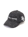 PEARLY GATES レイン キャップ <ロゴ/千鳥柄> (UNISEX) パーリーゲイツ 帽子 その他の帽子 ブルー【送料無料】