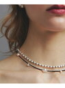 les bon bon les bon bon/ancient pearl choker BOB577 セットアップセブン アクセサリー・腕時計 チョーカー ブ...