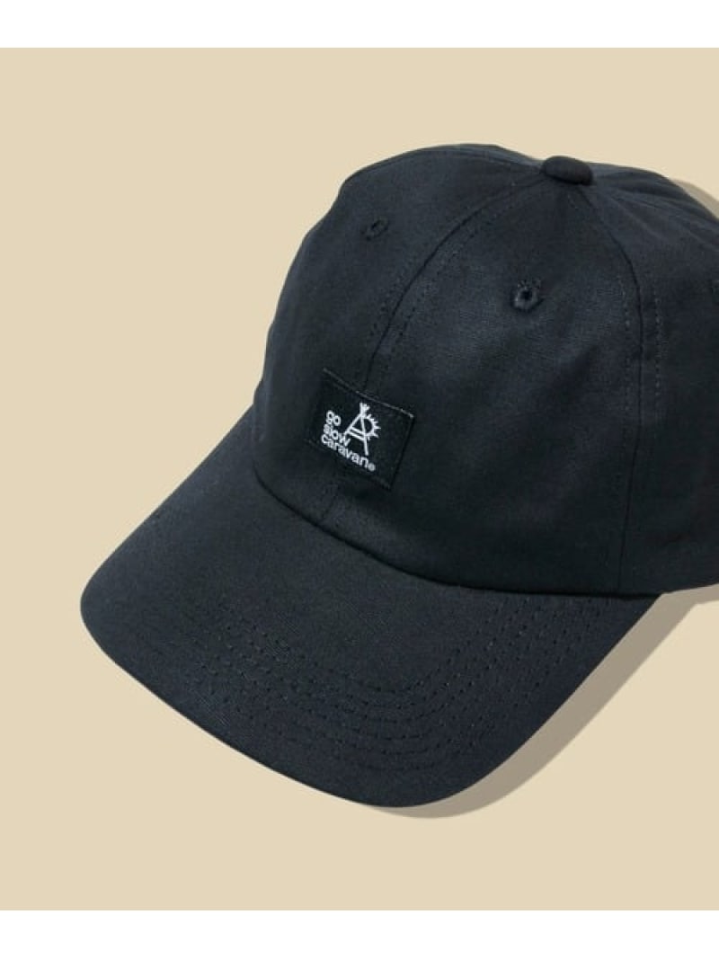 go slow caravan ライトキャンバス ロゴBBキャップ ゴースローキャラバン 帽子 キャップ ベージュ ブラック ネイビー