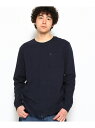 【SALE／40%OFF】TOMMY HILFIGER (U)TOMMY HILFIGER(トミーヒルフィガー) フラッグロゴロングスリーブTシャツ トミーヒルフィガー トップス カットソー・Tシャツ ネイビー ホワイト【RBA_E】