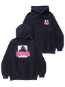 XLARGE GRAFFITI PULLOVER HOODED SWEAT パーカー XLARGE エクストララージ トップス パーカー フーディー ブラック ブラウン ネイビー【送料無料】