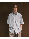 UNITED ARROWS green label relaxing TW ウォッシャブルトロ ジャストルーズ ストライプ シャツ -ストレッチ・防シワ- ユナイテッドアローズ グリーンレーベルリラクシング トップス シャツ・ブラウス レッド【送料無料】