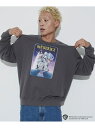 WEGO MEN'S 別注BEETLEJUICEプルオーバー ウィゴー トップス パーカー・フーディー ブラック【送料無料】