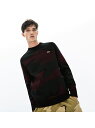 【SALE/30%OFF】LACOSTE 『LACOSTEL!VE』迷彩カシミアブレンドコットンニットセーター ラコステ ニット 長袖ニット【RBA_E】【送料無料】