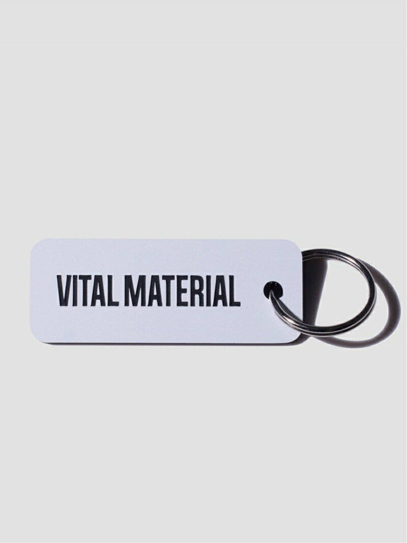 楽天Rakuten Fashion MenVITAL MATERIAL VITAL MATERIAL × Various Keytags WHITE / BLACK ヴァイタル マテリアル ファッション雑貨 チャーム・キーチェーン ホワイト
