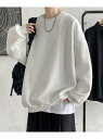 【SALE/67%OFF】REBALANCE REBALANCE/(M)オーバーサイズスウェット_メンズ リバランス トップス スウェット・トレーナー ブラック...