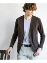 【SALE/20%OFF】MK MICHEL KLEIN homme 【セットアップ対応】ノーカラーカーディガンジャケット/ニュートラルストレッチ ミッシェルク...