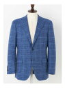 【SALE/30%OFF】Aquascutum MEN Wool Silk Somerset Blue Jacket アクアスキュータム ジャケット・アウター テーラードジャケット・ブレザー ブルー【RBA_E】【送料無料】