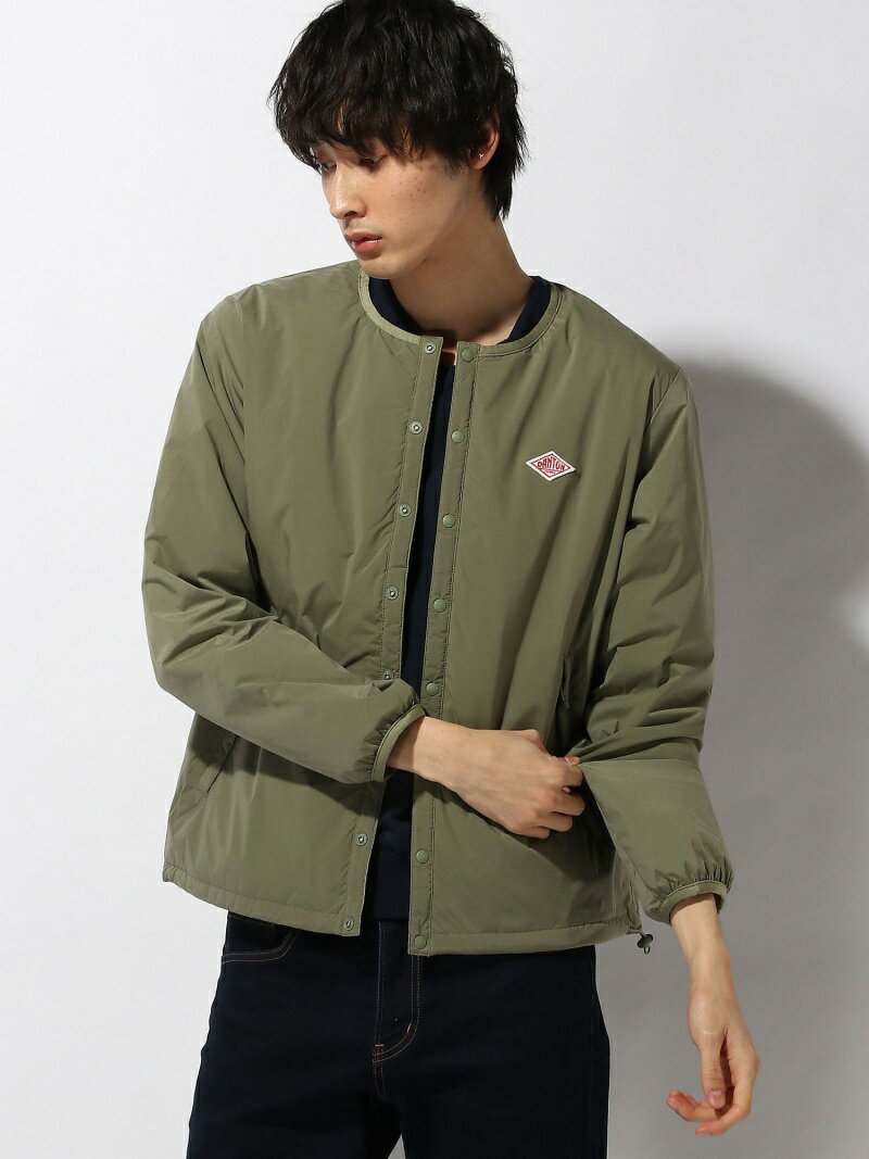 Beams Men Danton ナイロンタフタ インサレーション オンライン