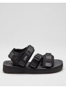 SUICOKE KISEE-Vab-soft スイコック シューズ・靴 サンダル ブラック【先行予約】*【送料無料】