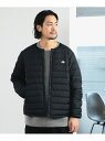 B:MING by BEAMS DANTON / Inner Down Crew ビーミング ライフストア バイ ビームス ジャケット・アウター ダウンジャケット・ダウンベスト ブラック ベージュ カーキ ネイビー【送料無料】