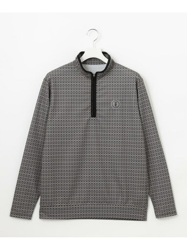 【SALE/30%OFF】23区GOLF 【MEN】サンベールメッシュ モノグラムハーフジップ UVカット 紫外線対策 吸水速乾 ニジュウサンクゴルフ トップス カットソー・Tシャツ ネイビー ブラック【RBA_E】【送料無料】 【SALE/30%OFF】23区GOLF 【MEN】サンベールメッシュ モノグラムハーフジップ UVカット 紫外線対策 吸水速乾 ニジュウサンクゴルフ トップス カットソー・Tシャツ ネイビー ブラック【RBA_E】【送料無料】