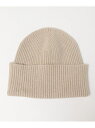 SHIPS DOUILLET: CASH/WOOL BEANIE シップス 帽子 ニット帽・ビーニー ベージュ レッド【送料無料】