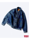 リーバイス 417 EDIFICE Levi's(リーバイス)30th 別注 Type 1 トラッカージャケット フォーワンセブン エディフィス ジャケット・アウター デニムジャケット【送料無料】